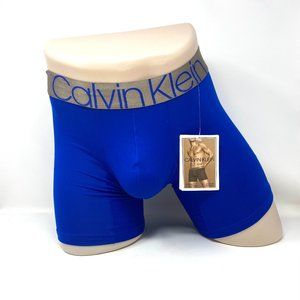 💖MEGA SALE💖Calvin Klein 1 PACK NB2541401 Mens  Underwear CK   Microfiber Blue